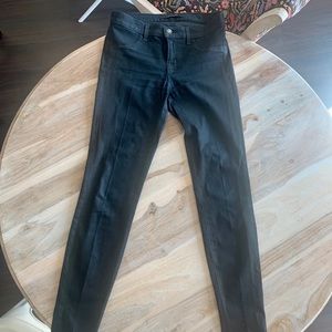J Brand Black Super Skinny Jean